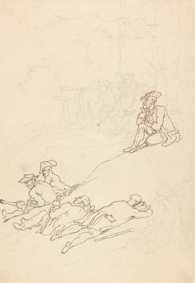 Albumin piirros tekijältä Thomas Rowlandson