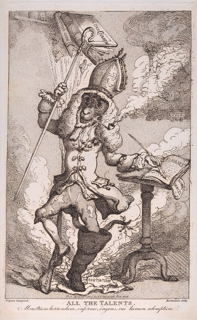 Kaikki lahjat, 18. huhtikuuta 1807, 18. huhtikuuta 1807. tekijältä Thomas Rowlandson