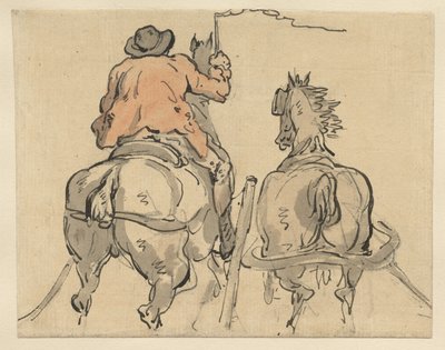 Englantilainen postiljooni tekijältä Thomas Rowlandson