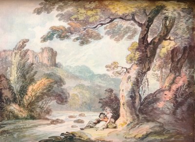 Idylli, c1815 tekijältä Thomas Rowlandson