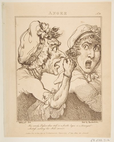 Viha, 21. tammikuuta 1800. tekijältä Thomas Rowlandson