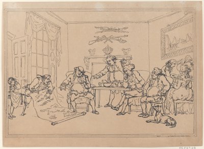 Armeija, 5. marraskuuta 1787, 5. marraskuuta 1787. tekijältä Thomas Rowlandson