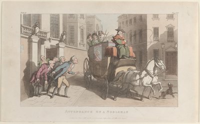 Aatelismies, Wakefieldin kirkkoherra, 1. toukokuuta 1817, 1. toukokuuta 1817. tekijältä Thomas Rowlandson