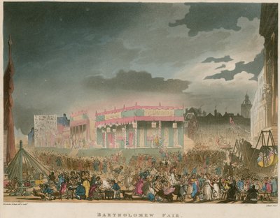 Bartolomeuksen messut tekijältä Thomas Rowlandson
