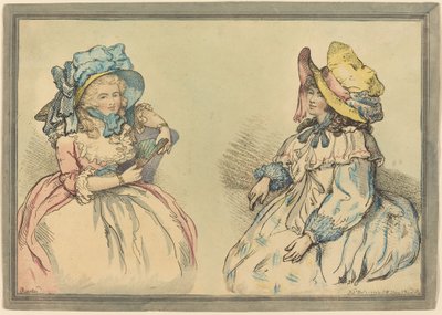 kaunottaret tekijältä Thomas Rowlandson