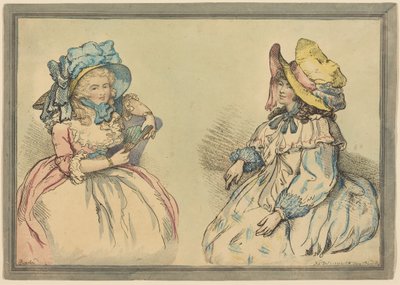 Kaunottaret tekijältä Thomas Rowlandson