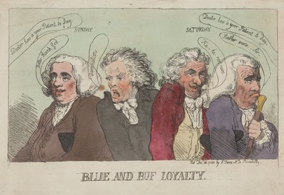 Blue ja Buf – kanta-asiakasohjelma tekijältä Thomas Rowlandson