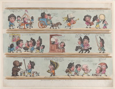 Borders for Rooms & Halls, levy 8, 20. kesäkuuta 1799, 20. kesäkuuta 1799. tekijältä Thomas Rowlandson