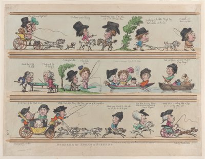 Borders for Rooms & Screens, levy 7, 10. toukokuuta 1799, 10. toukokuuta 1799. tekijältä Thomas Rowlandson