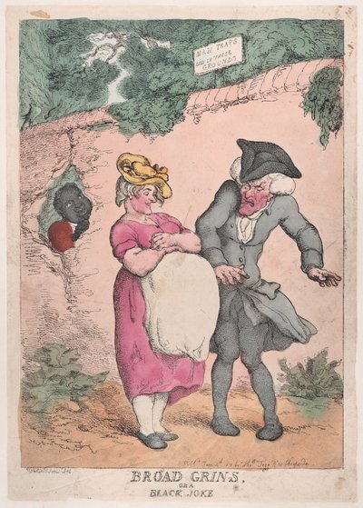 Broad Grins eli musta vitsi, 4.6.1812., 4.6.1812. tekijältä Thomas Rowlandson