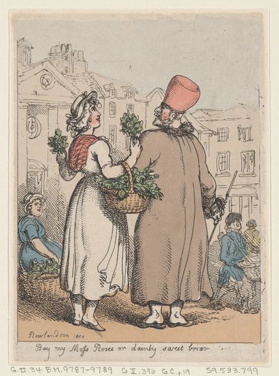 Osta My Moss Roses tai Dainty Sweet briar, 1811, 1811. tekijältä Thomas Rowlandson