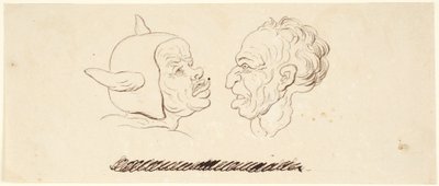 Karikatyyrit: Aistillinen halu tekijältä Thomas Rowlandson