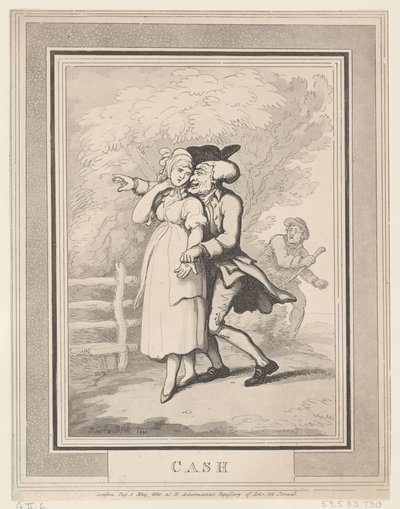Käteinen, 1.5.1800., 1.5.1800. tekijältä Thomas Rowlandson