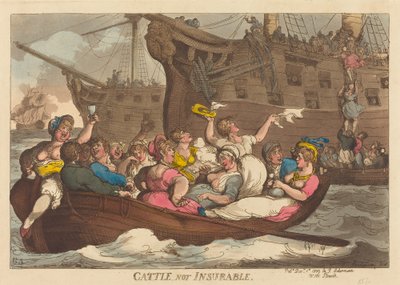 Nauta ei ole vakuutettu tekijältä Thomas Rowlandson
