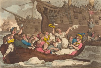 Cattle Not Insurable, julkaistu 1809. tekijältä Thomas Rowlandson