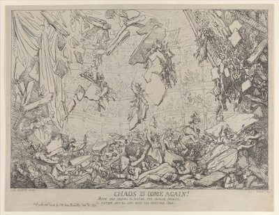 Chaos is Come Again!, 4. helmikuuta 1791, 4. helmikuuta 1791. tekijältä Thomas Rowlandson