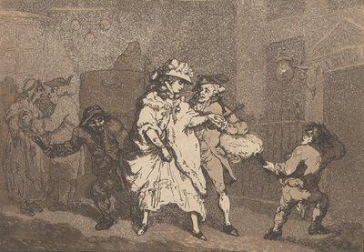 Siviilillisyys, 1787, 1787. tekijältä Thomas Rowlandson