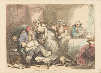 Mukavuus kihtissä tekijältä Thomas Rowlandson
