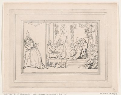 Kylpyhuoneen mukavuudet, kuva 6 tekijältä Thomas Rowlandson