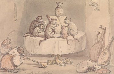 Konsertti a la Catalani tekijältä Thomas Rowlandson