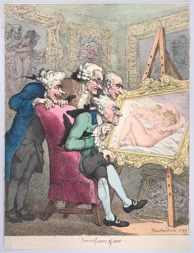 Connoisseurs, 20. kesäkuuta 1799, 20. kesäkuuta 1799. tekijältä Thomas Rowlandson