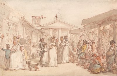 Covent Gardenin tori tekijältä Thomas Rowlandson