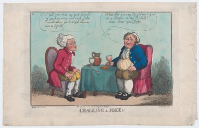 Cracking a Joke, 15. marraskuuta 1808., 15. marraskuuta 1808. tekijältä Thomas Rowlandson