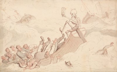 Kuolemasta lentäjäksi tekijältä Thomas Rowlandson