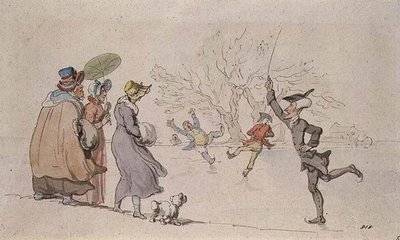 Dr. Syntax Skating tekijältä Thomas Rowlandson