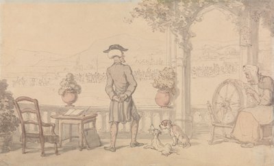 Tohtori Syntaxin monologi tekijältä Thomas Rowlandson