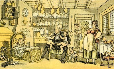 "Dr Syntaxista tuli sairaanhoitaja" tekijältä Thomas Rowlandson