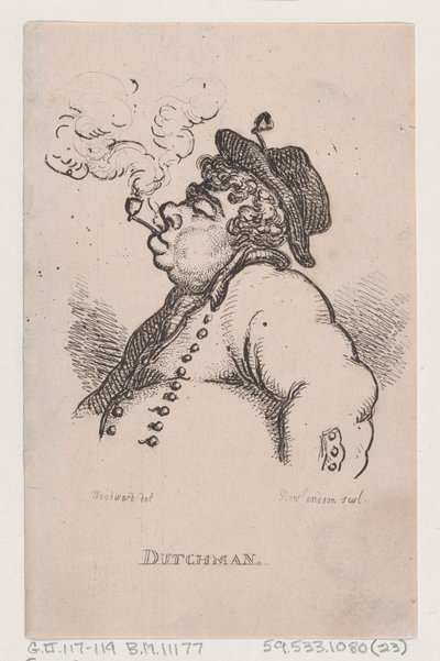 Hollantilainen, huhtikuu 1808, huhtikuu 1808. tekijältä Thomas Rowlandson