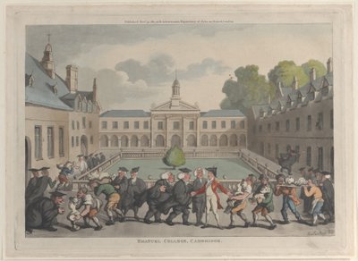 Emmanuel College, Cambridge, 31. lokakuuta 1811, 31. lokakuuta 1811. tekijältä Thomas Rowlandson