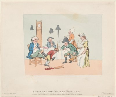 Ilta, tai tunteiden mies, 1. toukokuuta 1803, 1. toukokuuta 1803. tekijältä Thomas Rowlandson
