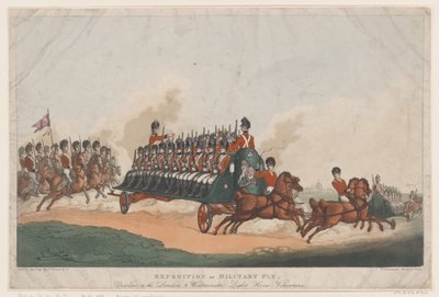 Expedition tai Military Fly, 16. toukokuuta 1798., 16. toukokuuta 1798. tekijältä Thomas Rowlandson