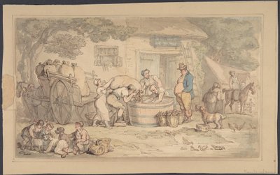 Maatalouskohtaus tekijältä Thomas Rowlandson