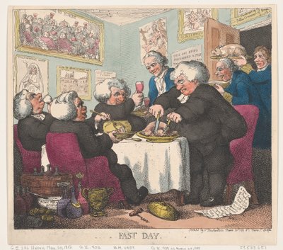 Paastopäivä, 20. maaliskuuta 1799, 20. maaliskuuta 1799. tekijältä Thomas Rowlandson