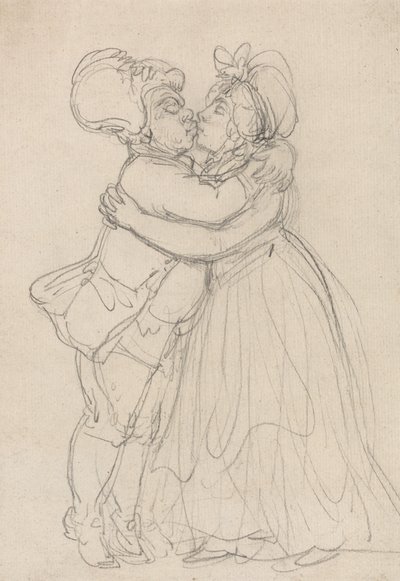 Anteeksiantavat rakastavaiset tekijältä Thomas Rowlandson