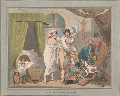 Kettujahdit [kaksikko]: 1. Neljä maaseudulla tekijältä Thomas Rowlandson