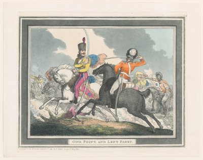 Anna Pisteet ja Left Parry, 1. syyskuuta 1798, 1. syyskuuta 1798. tekijältä Thomas Rowlandson
