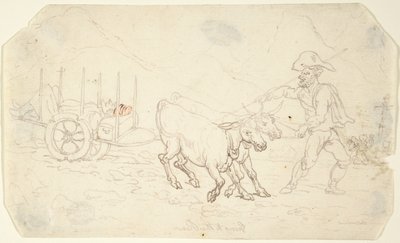 Sairaslomaan takariviin tekijältä Thomas Rowlandson