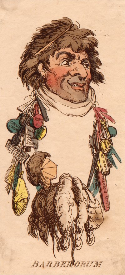 Päälliköt: Barberorum tekijältä Thomas Rowlandson