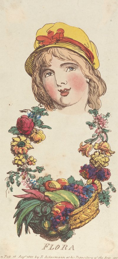 Otsikot: Flora tekijältä Thomas Rowlandson