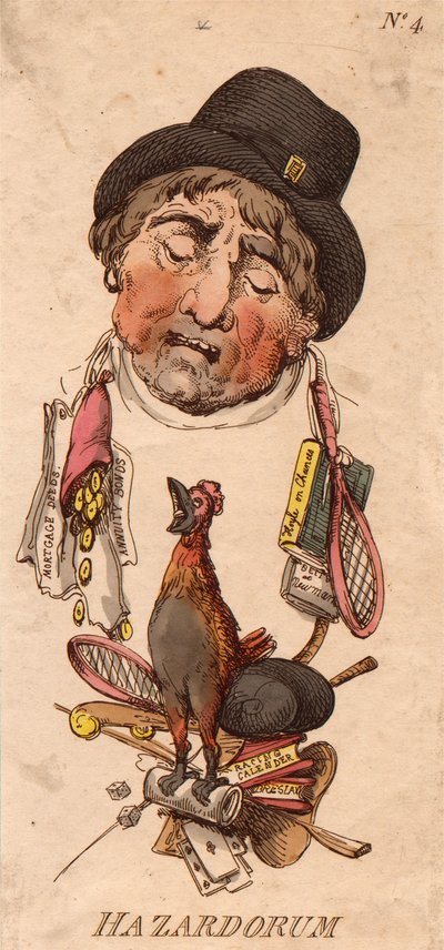 Otsikot: Hazardorum tekijältä Thomas Rowlandson