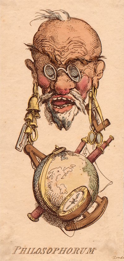 Päät: Filosofien tekijältä Thomas Rowlandson