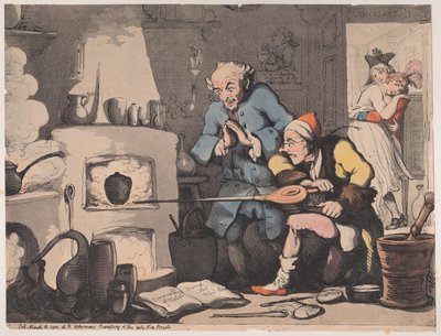 Hocus Pocus eli viisasten kiven etsiminen, 12. maaliskuuta 1800, 12. maaliskuuta 1800. tekijältä Thomas Rowlandson
