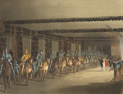 Horse Armoury, Tower of London, 1. marraskuuta 1809, 1. marraskuuta 1809 tekijältä Thomas Rowlandson