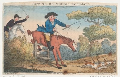 How to Do Things by Halves, 4. toukokuuta 1808., 4. toukokuuta 1808. tekijältä Thomas Rowlandson