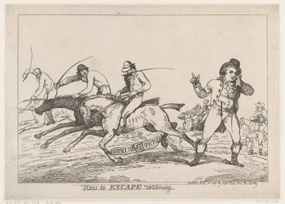 Kuinka paeta voittoa, 22. marraskuuta 1791., 22. marraskuuta 1791. tekijältä Thomas Rowlandson
