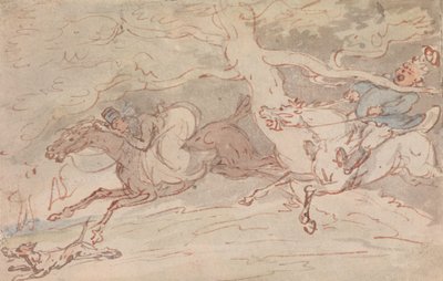 ”Kuinka vääntää kaulaasi” tekijältä Thomas Rowlandson